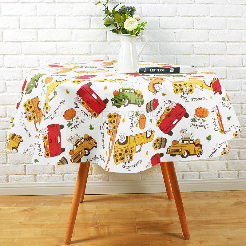 2022 Hot Sell Waterproof Tablecloth Merry Christmas Table Cloth Waterproof tablecloth for Home Party Hotel Hx-1172